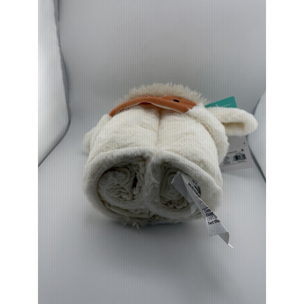 Easter Target Pillowfort Sheep Kids' Hooded Blanket White 40 x 50. New With tag. - Picture 3 of 7